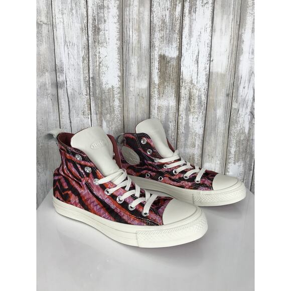 MISSONI Converse Chuck Taylor Star High Top Pink Black 154441C 4.5/ 6.5 RARE NEW - Picture 4 of 12